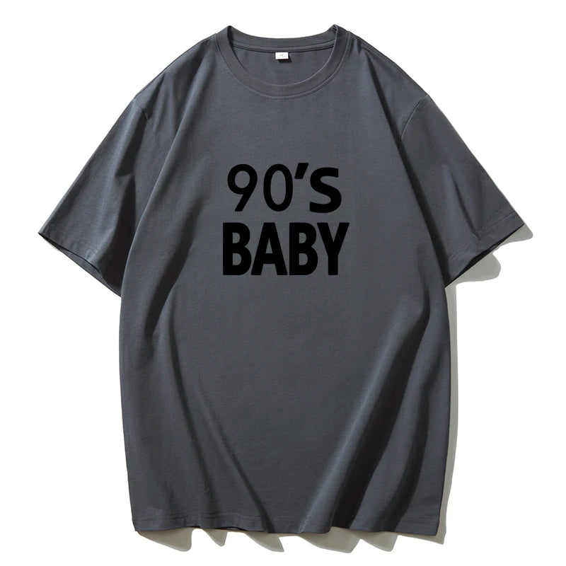 Hirsionsan Women's Oversized Aesthetic Letter T-Shirt