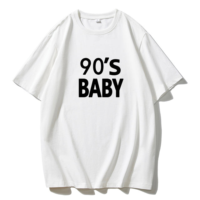 Hirsionsan Women's Oversized Aesthetic Letter T-Shirt