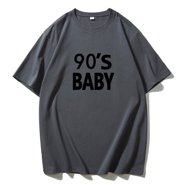 Hirsionsan Women's Oversized Aesthetic Letter T-Shirt
